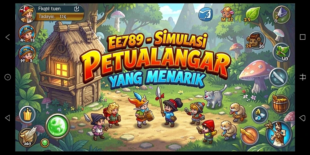 Tampilan gameplay EE789 yang menakjubkan dan realistis dalam simulasi.
