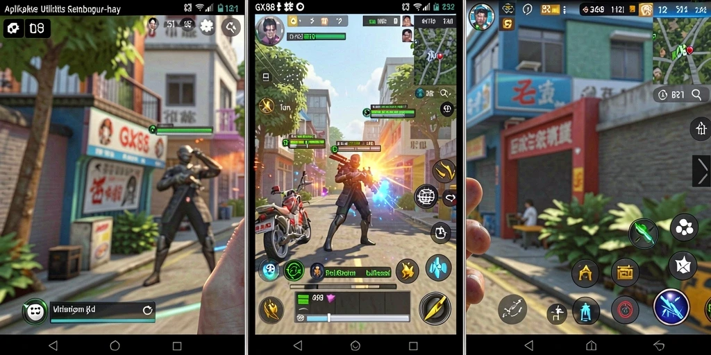 Tampilan antarmuka GX88 yang modern dan fungsional.