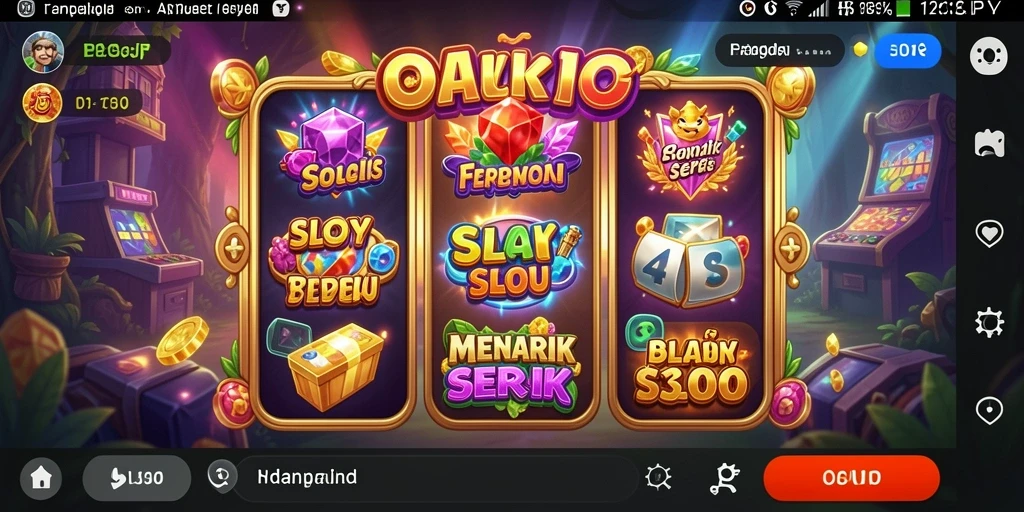 Tampilan gameplay menarik dari HARAPJP dalam slot.