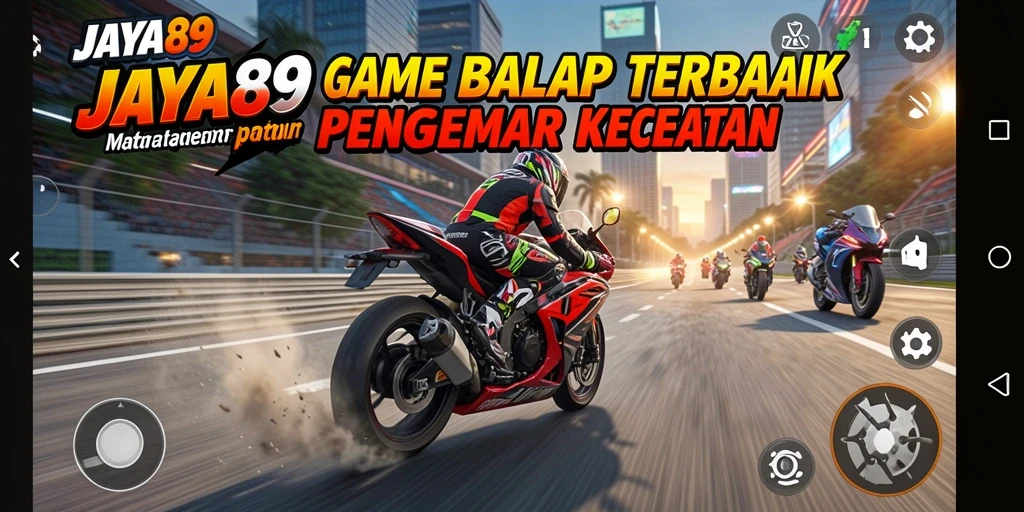 Tampilan menakjubkan dari permainan balap motor di JAYA89.