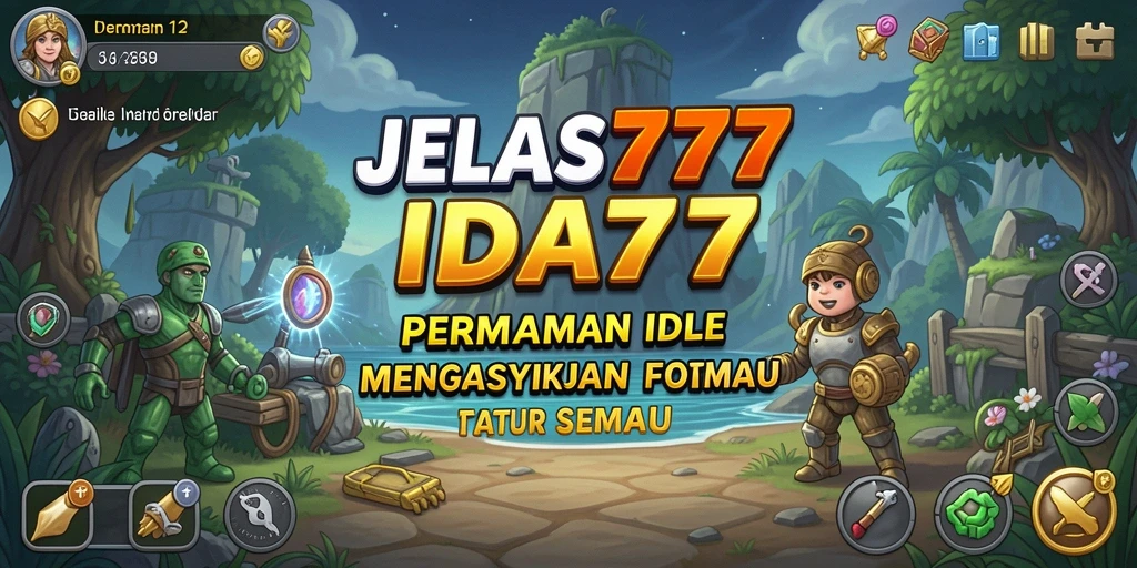 Tangkapan layar permainan JELAS777 menunjukkan gameplay Idle yang memikat.