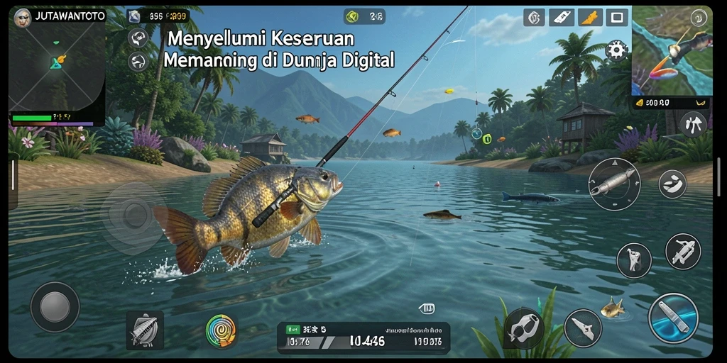 Tangkapan ikan yang menakjubkan dalam Screenshot JUTAWANTOTO.