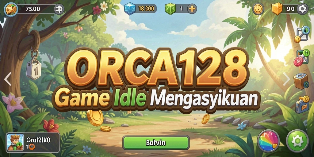 Tampilan gameplay ORCA128 yang menawan dan mengasyikkan.