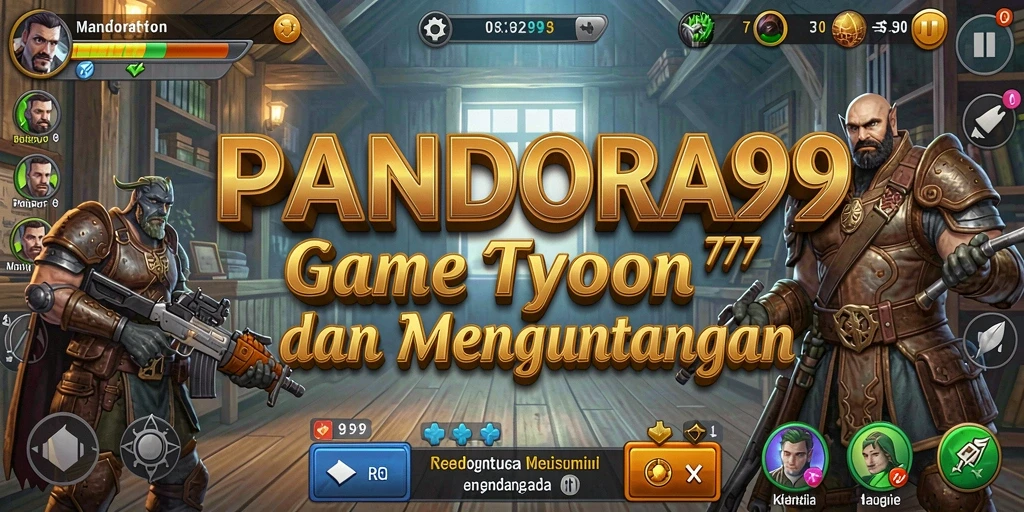 Screenshot PANDORA99 menampilkan gameplay Tycoon yang seru.