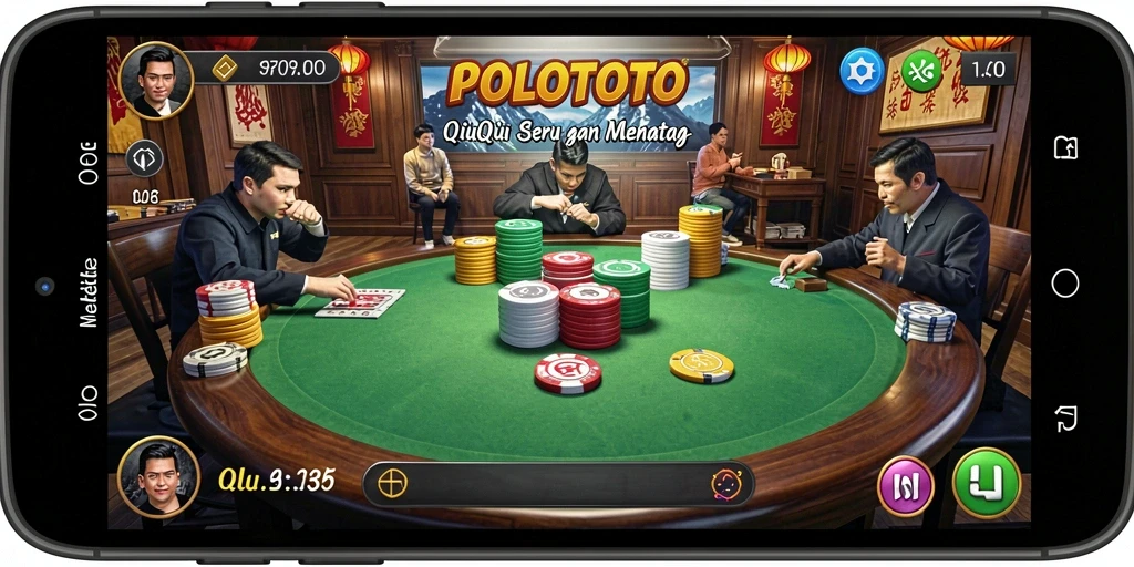 Screenshot gameplay QiuQiu dari POLOTOTO yang seru.