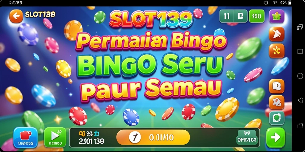 Tampilan gameplay SLOT138 dengan antarmuka Bingo yang menarik.