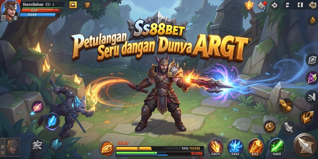 Screenshot gameplay SS88BET menampilkan aksi seru dalam pertarungan ARPG.