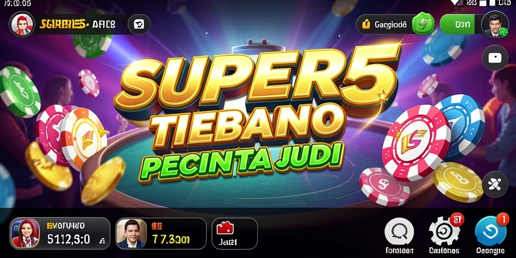 Screenshot gameplay <strong>SUPER5</strong> menunjukkan momen seru saat bermain Kasino.