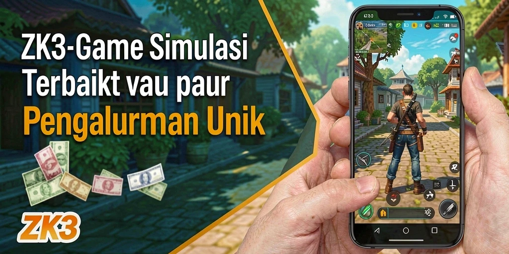 Tampilan gameplay ZK3 yang menarik dan realistis.